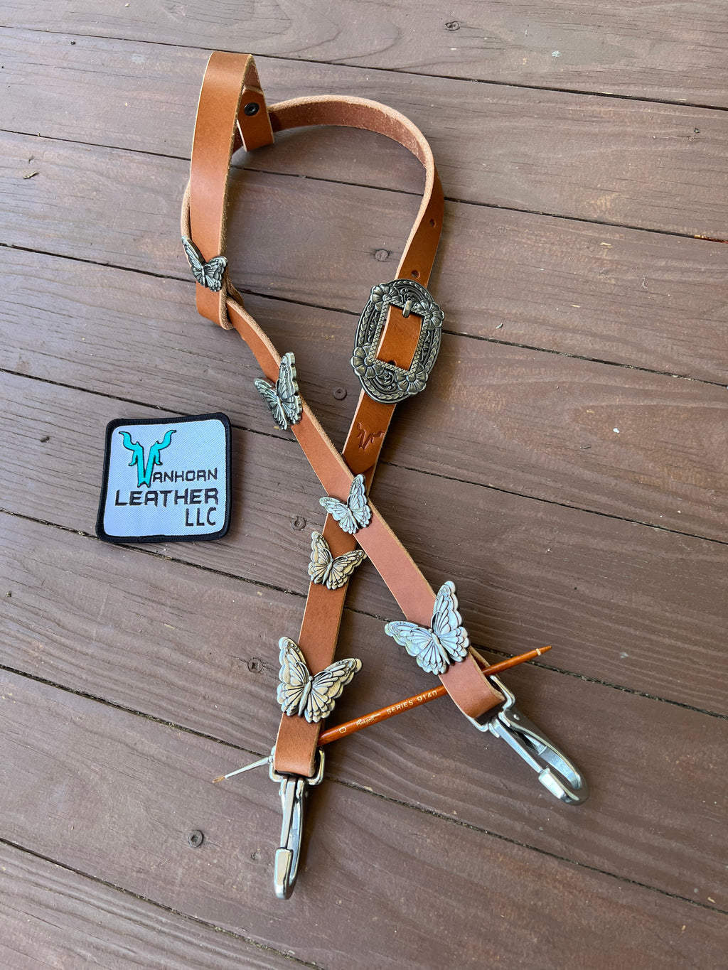Quick change butterfly bridle